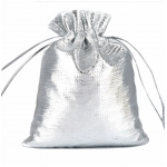 Woreczek srebrny 12x9cm D580 na prezent