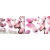 Motyle D624 dekoracyjne różowe 3D (12szt) naklejka