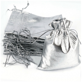 Woreczek srebrny 20x14cm D900 na prezent